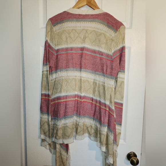 Say What Open Front Cardigan Size Large - Picture 2 of 9